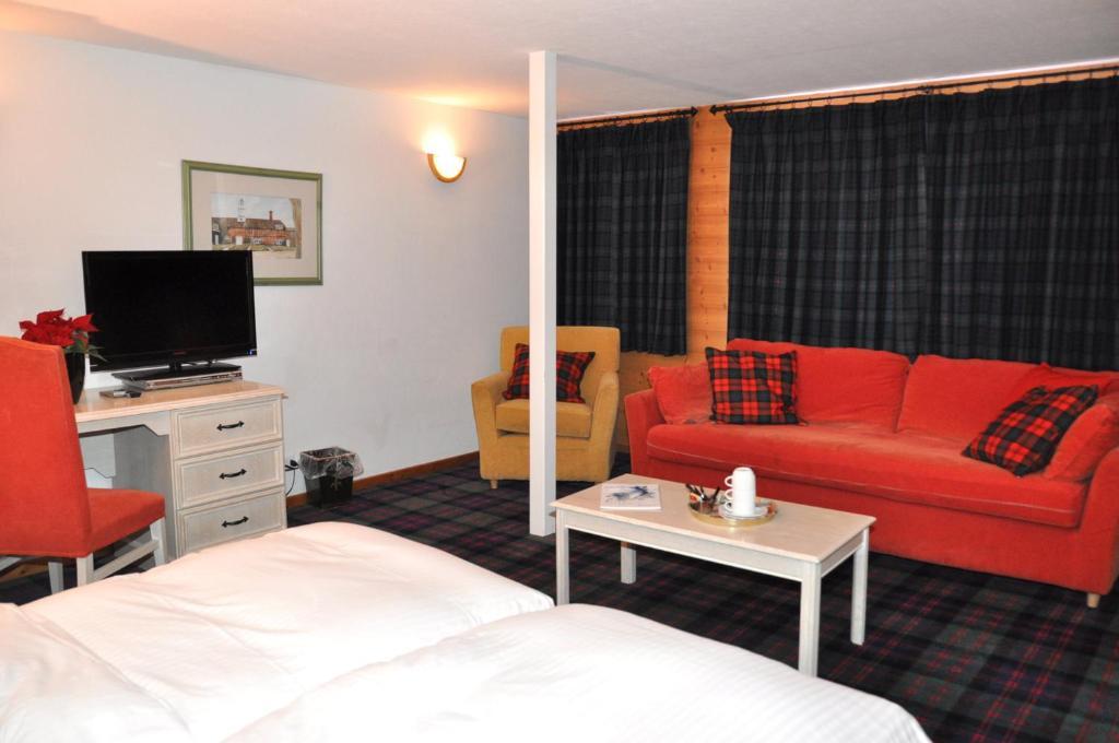 Hotel De La Paix Champéry Rom bilde